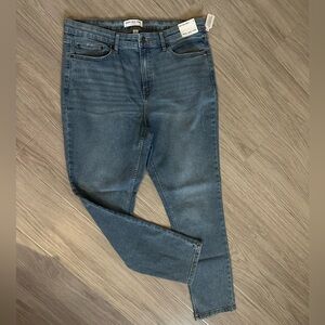 Plus Size Marc New York High Rise Skinny Jeans - Blue